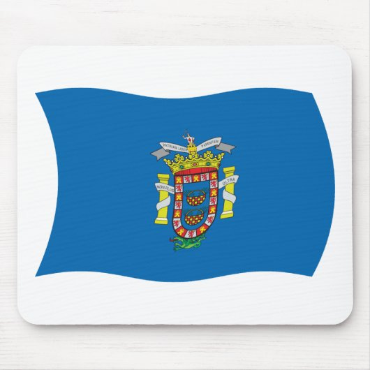 Melilla Flag Mousepad (Vorne)