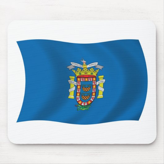 Melilla Flag Mousepad (Vorne)