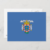 Melilla Flag Postkarte (Vorne/Hinten)