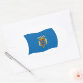 Melilla Flag Sticker (Umschlag)