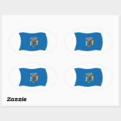 Melilla Flag Sticker (Blatt)