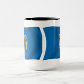 Melilla Flag Tasse (Zentrum)