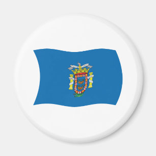 Melilla-Flagge-Magnet Magnet