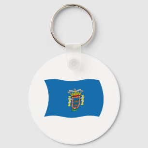 Melilla-Flagge Schlüsselanhänger