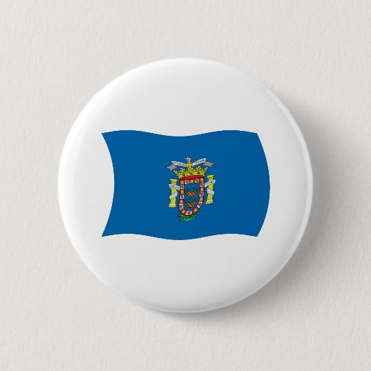 Melilla-Flaggen-Button Button (Vorderseite)