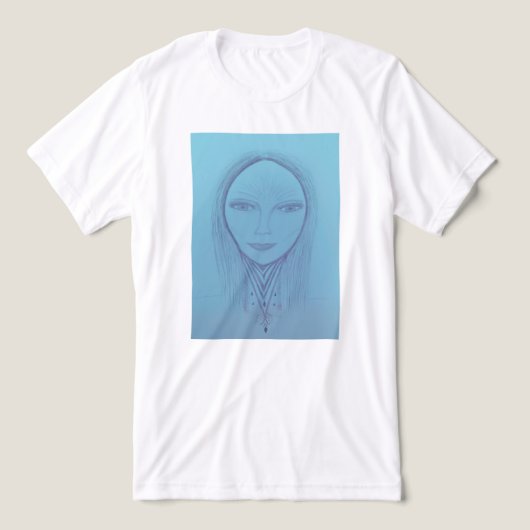 Melina Tri-Blend Shirt (Design Vorderseite)