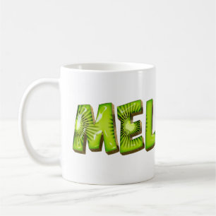 Melinda Name Kiwi Style Tasse Teetasse Kaffeetasse