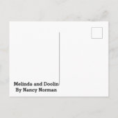 Melinda und Doolin Postkarte (Rückseite)