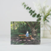 Melinda und Doolin Postkarte (Stehend Vorderseite)