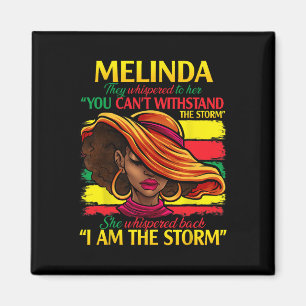 Melinda Vorname Familie Nachname Black History Mo Magnet