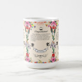 Melindas 80. Geburtstagskarte Kaffeetasse (Mittel)