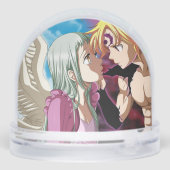 Melioda and elizabeth schneekugeln (Rückseite)