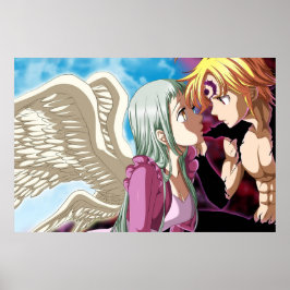 Meliodas and Elizabeth Poster