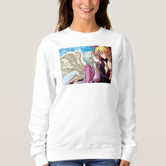 Meliodas und Elizabeth Sweatshirt (Vorderseite)
