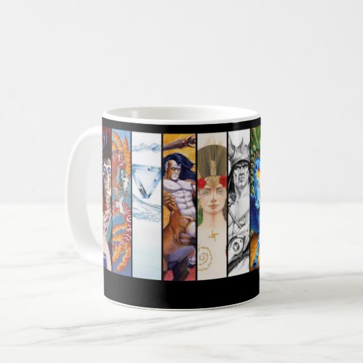 Melissa A Benson Sampler Kaffeetasse (Vorderseite Links)