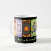 Melissa A Benson Sorcery Sampler Kaffeetasse (Vorderseite Links)
