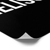 Melissa - Cool New Funny Name Fan Gift Tee  Poster (Ecke)