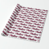 Melissa faded pink personalisiertes Geschenkpapier (Ungerollt)