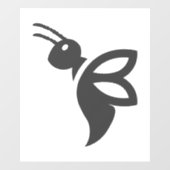 Melissa Fensteraufkleber (Blatt)