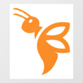 Melissa Fensteraufkleber (Blatt)