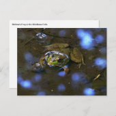 Melissa-Frosch Postkarte (Vorne/Hinten)