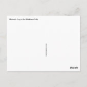 Melissa-Frosch Postkarte (Rückseite)