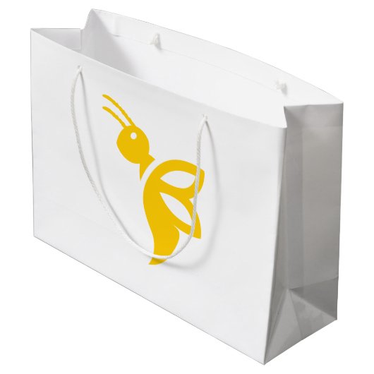 Melissa Große Geschenktüte (Rückseite Schrägansicht)