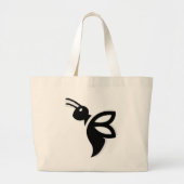 Melissa Jumbo Stoffbeutel (Vorne)