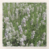 Melissa Lavender Glasuntersetzer (Vorderseite)