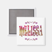 Melissa Magnet (Vorderseite/Rückseite)
