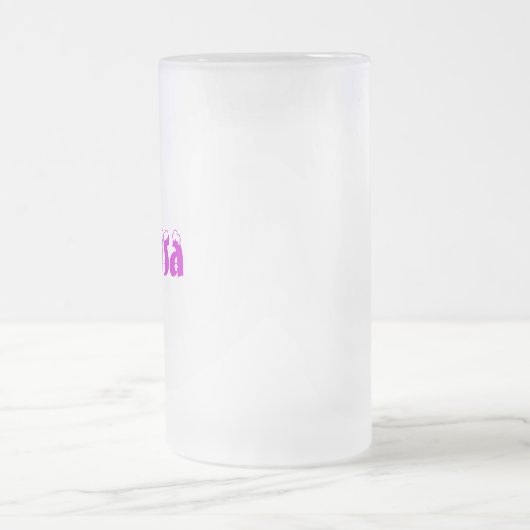 Melissa-Name Art-Mattierte Tasse (Mittel)