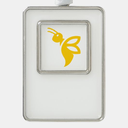 Melissa Rahmen-Ornament Silber (Vorderseite)