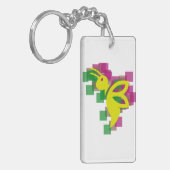 Melissa Schlüsselanhänger (Vorderseite links)