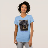 Melissa Tibetan Mastiff Head T - Shirt (Vorne ganz)