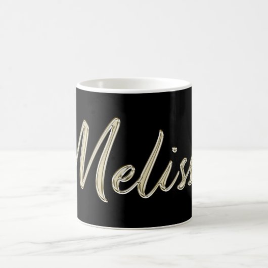 Melissa white gold Handwriting Tasse Kaffeetasse (Mittel)