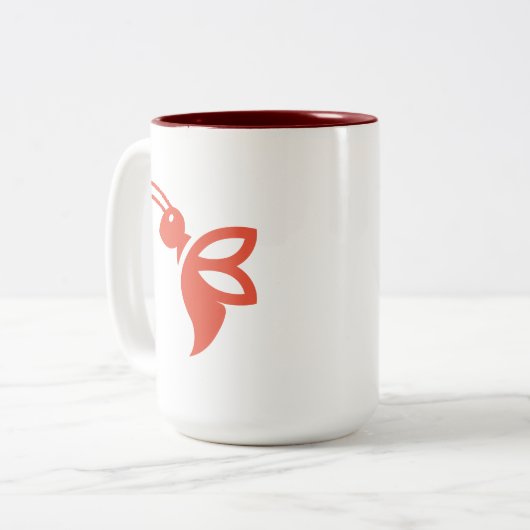 Melissa Zweifarbige Tasse (Vorderseite Links)