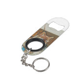 Melissas Gemälde Mini Flaschenöffner (Rückseite Schrägansicht)