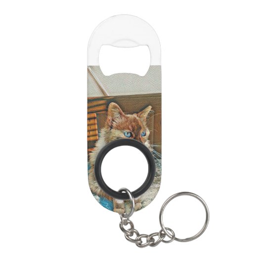 Melissas Gemälde Mini Flaschenöffner (Rückseite)