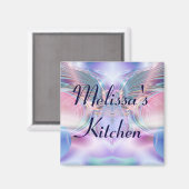 Melissa's Kitchen Magnet (Vorderseite/Rückseite)
