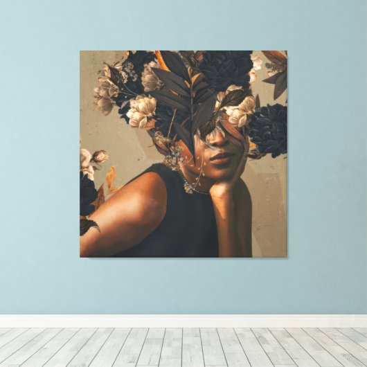 Melissonant Fall Leinwanddruck (Insitu (Holzboden))