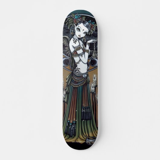"Melita" Stammes- Fusions-Tänzer-Engels-Skateboard Skateboard (Vorne)