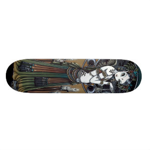 "Melita" Stammes- Fusions-Tänzer-Engels-Skateboard Skateboard