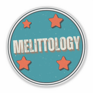 Melittologie Aufkleber