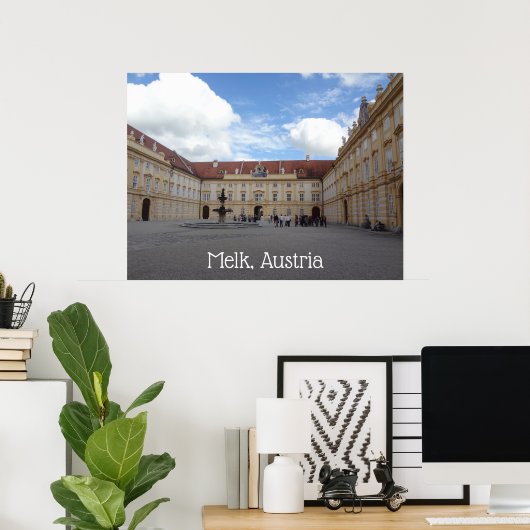 Melk Abbey Austria Poster (Heimbüro)