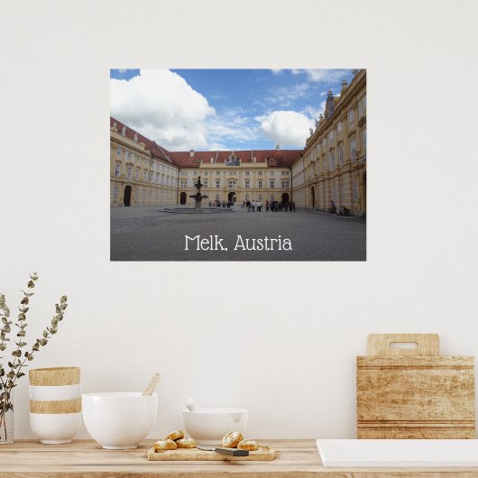 Melk Abbey Austria Poster (Küche)