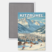 Melk Abbey Austria Travel Magnet (Vorderseite/Rückseite)