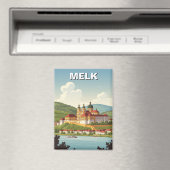 Melk Abbey Austria Travel Magnet (In Situ (Geschirrspüler))
