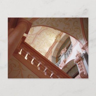 Melk Abbey Interior Melk, Österreich Postkarte