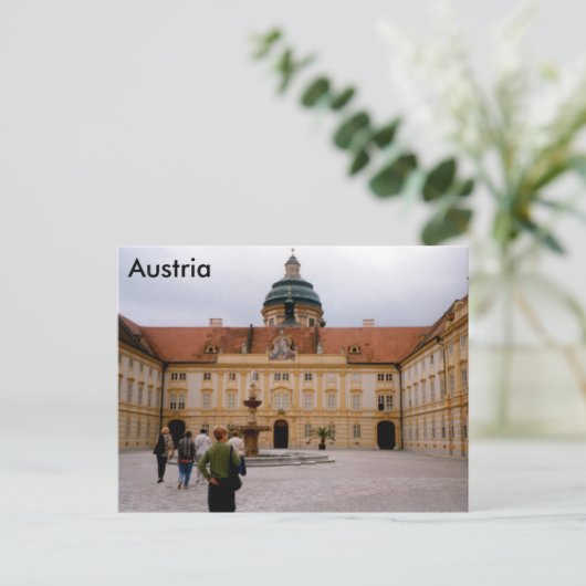 Melk Abbey, Melk, Österreich Postkarte (Stehend Vorderseite)