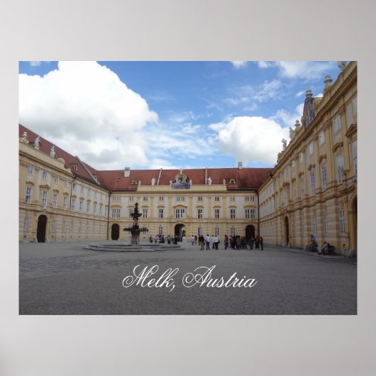 Melk Austria Poster (Vorne)